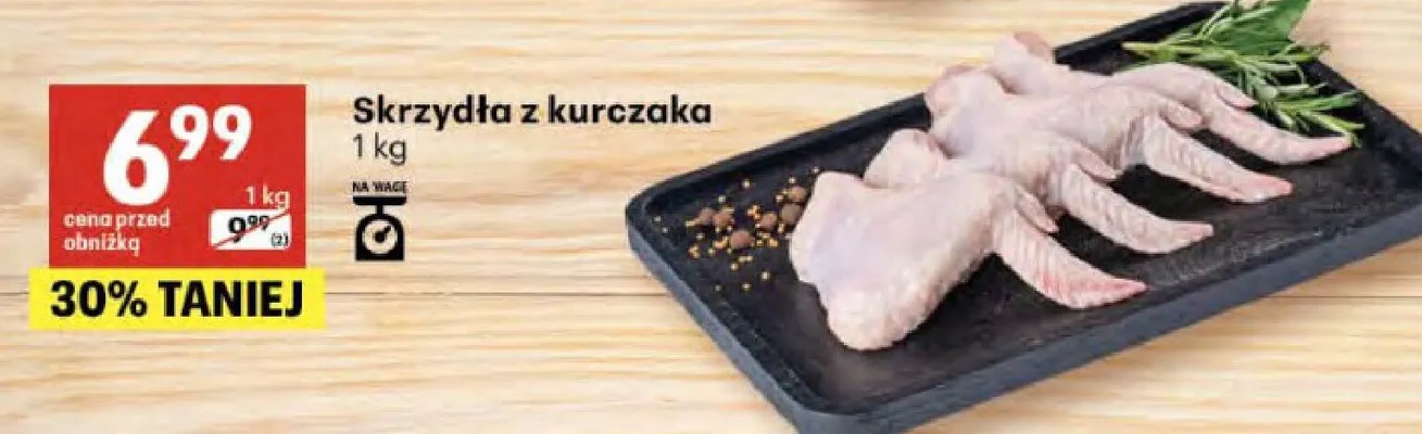 Skrzydła z kurczaka promocja w Delikatesy Centrum