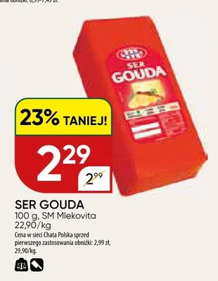 Ser gouda promocja w Chata Polska
