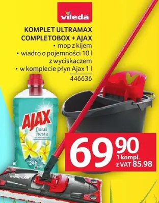 Komplet Vileda Ultramax Completo Box promocja w Selgros