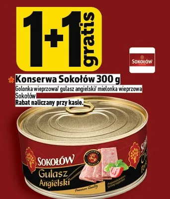 Konserwa Sokołów 300g promocja w TOPAZ