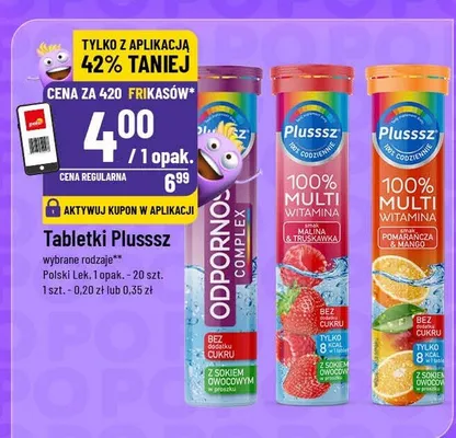 Tabletki Plusssz promocja w POLOmarket