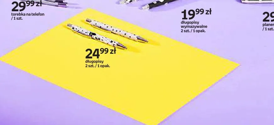Długopisy 2-pak Purrrfect School promocja w Empik
