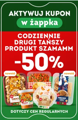 Zupa minestrone z cukinią i olejem rzepakowym Szamamm promocja w Żabka