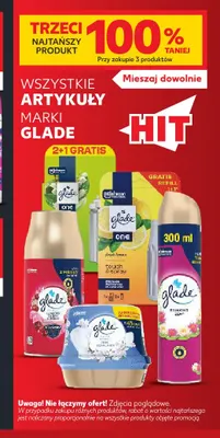 Artykuły marki Glade promocja w Kaufland