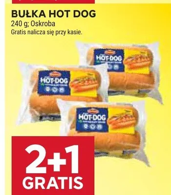 Bułka Hot Dog promocja w Stokrotka