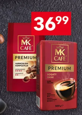Kawa Premium mielona, ziarnista promocja w LEWIATAN
