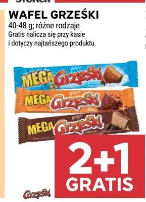 Wafel Grześki promocja w Stokrotka
