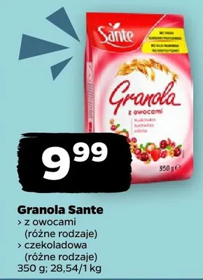 Granola czekoladowa (różne rodzaje) promocja w Netto
