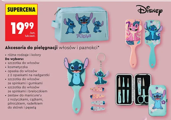 Akcesoria do pielęgnacji włosów i paznokci - kosmetyczka promocja w Biedronka