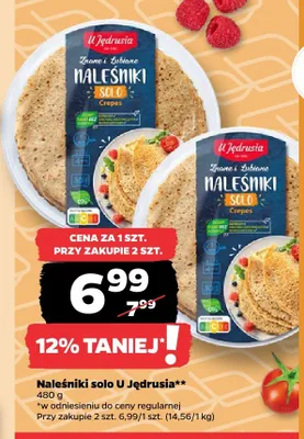 Naleśniki solo U Jędrusia promocja w Netto