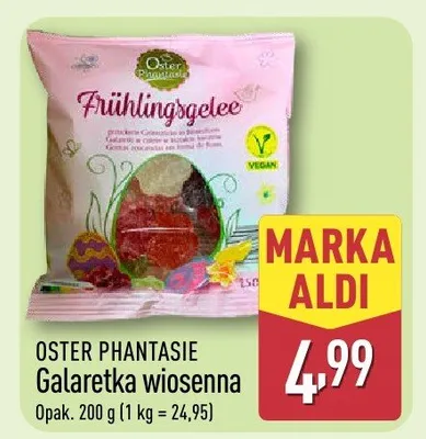 Galaretka wiosenna promocja w Aldi