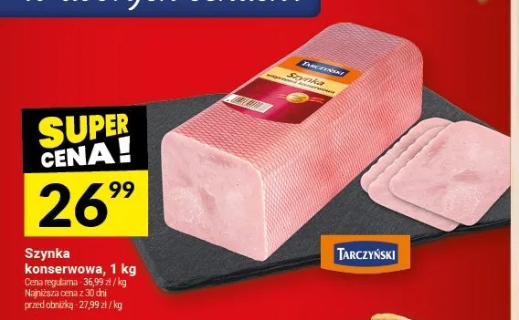 Szynka konserwowa Tarczyński promocja w Twój Market