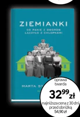 Książka Ziemianki Marta Szarejko oprawa twarda promocja w Empik