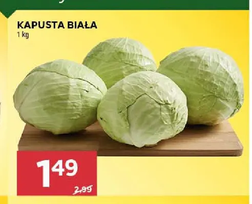 Kapusta biała promocja w Stokrotka