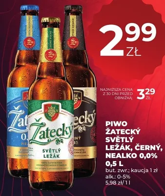 Piwo Světlý Ležák promocja w Duży Ben