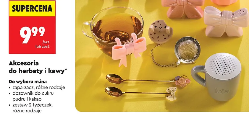 Akcesoria do herbaty i kawy promocja w Biedronka