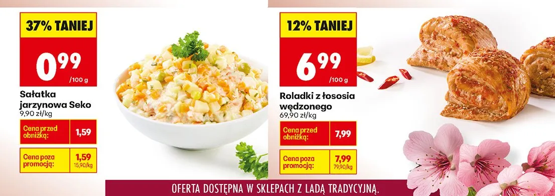 Sałatka jarzynowa Seko promocja w Biedronka