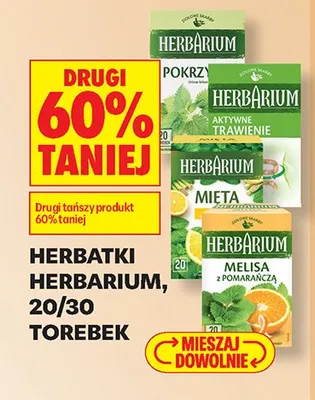 Herbatka Herbarium Pokrzywa promocja w Biedronka