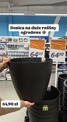 Donica na duże rośliny promocja w Action