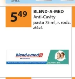 Pasta do zębów Blend-a-med Anti-Cavity promocja w Drogerie Laboo