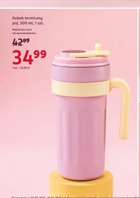 Kubek termiczny promocja w Rossmann