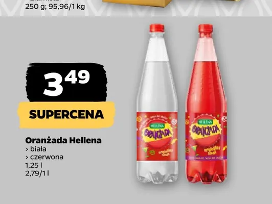 Oranżada Hellena biała promocja w Netto
