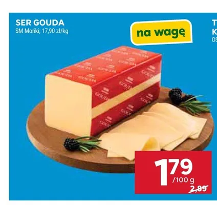 Ser Gouda SM Mońki promocja w Stokrotka