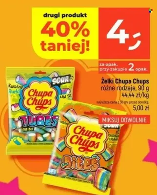Żelki Chupa Chups Sour Tubes Mini promocja w Dealz