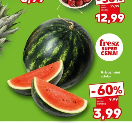 Arbuz mini promocja w Kaufland