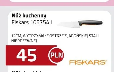 Nóż kuchenny Fiskars 1057541 promocja w kakto.pl