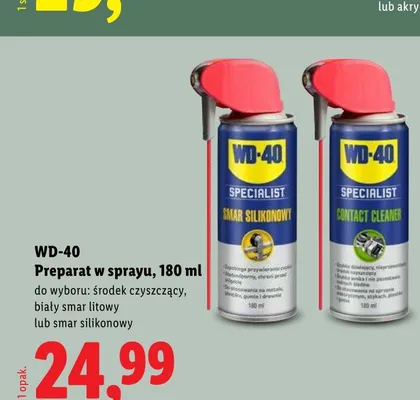 Smar silikonowy WD-40 Specialist promocja w Lidl