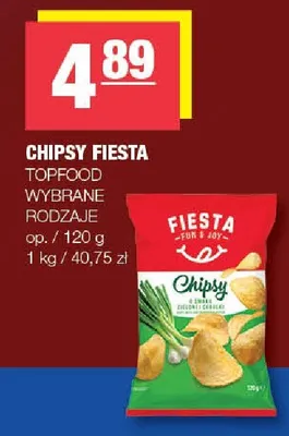 Chipsy Fiesta promocja w SPAR