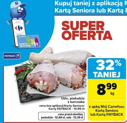 Mięso poduzie z kurczaka promocja w Carrefour