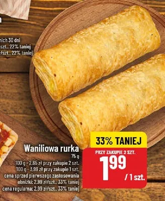 Waniliowa rurka promocja w POLOmarket