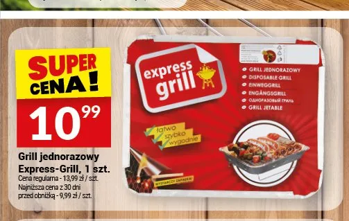 Grill jednorazowy Express-Grill promocja w Twój Market