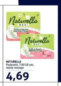 Podpaski Naturella promocja w Blue Stop