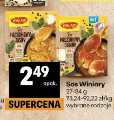 Sos pieczeniowy jasny Winiary promocja w Delikatesy Centrum