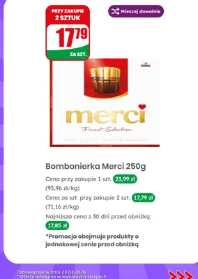 Bombonierka Finest Selection promocja w Dino