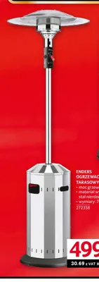 Ogrzewacz tarasowy Elegance Enders promocja w Selgros