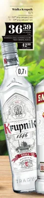 Wódka Krupnik promocja w POLOmarket
