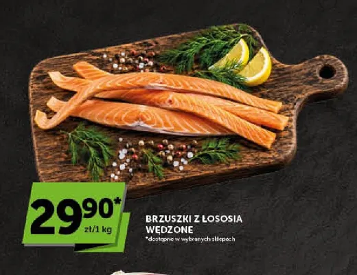 Brzuszki z łososia wędzone promocja w ABC