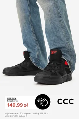 Sneakersy Reebok promocja w CCC
