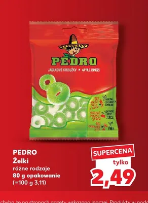 Żelki Pedro promocja w Kaufland