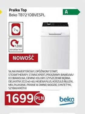 Pralka Top Beko promocja w kakto.pl