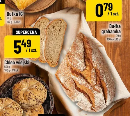 Chleb wiejski promocja w POLOmarket
