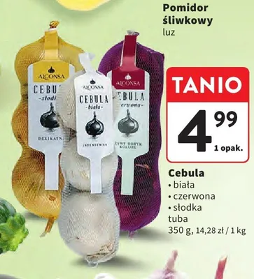 Cebula biała tuba promocja w Intermarche