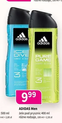 Żel pod prysznic Adidas Men promocja w Drogerie Polskie