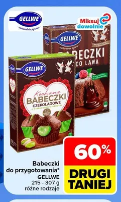 Babeczki do przygotowania Gellwe promocja w Carrefour Market