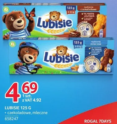Ciastka Lubisie mleczne promocja w Selgros