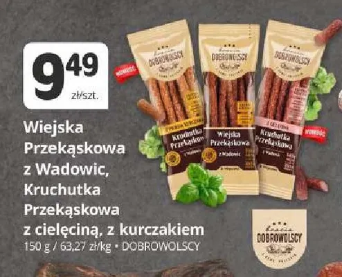 Kruchutka Przekąskowa z cielęciną Dobrowolscy promocja w Marketvita